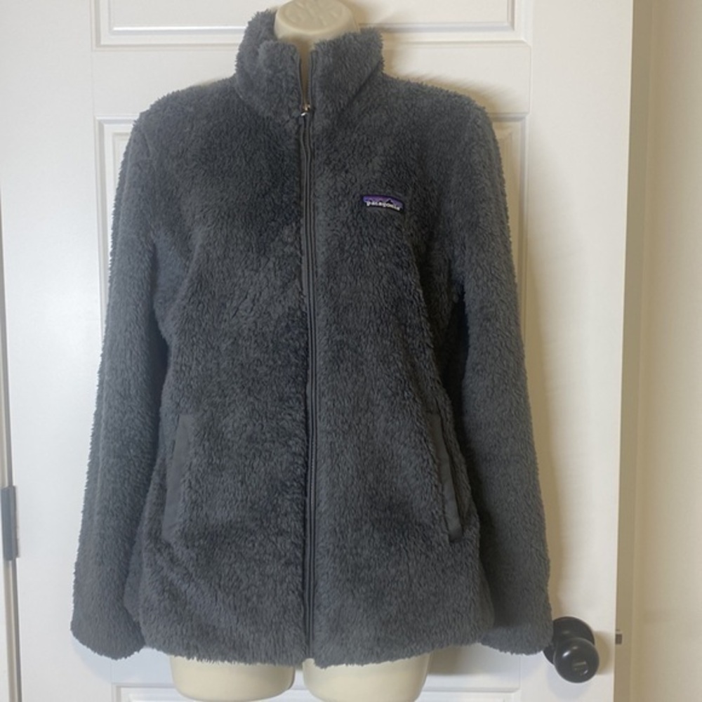 Patagonia Women Los Gatos grey Fleece Jacket medium